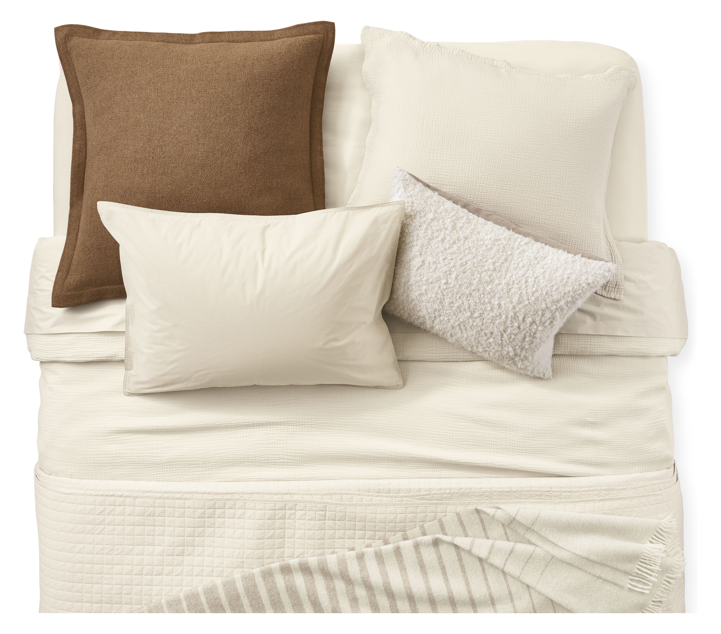 Cozy Ecru Bedding Bundle