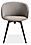 Front view of Sylvan Swivel Side Chair in Fabric.