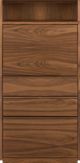 Drop-down Surface, Two Drawers, One Drawer with File Option