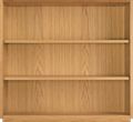 Open with Two Adjustable Shelves