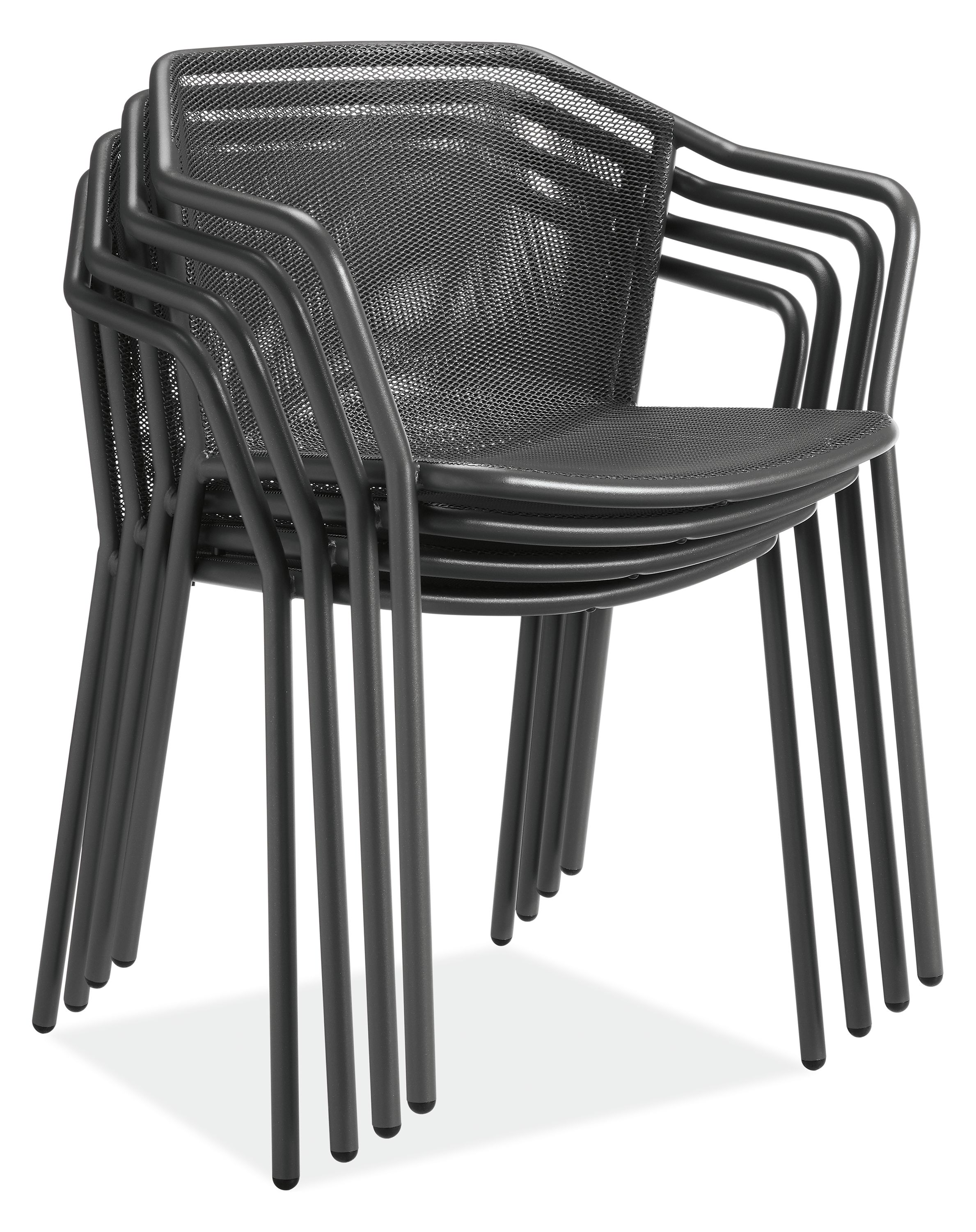 Theo Chair in Graphite.