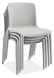 Stacked view of Tiffany Side Chairs in Grey.