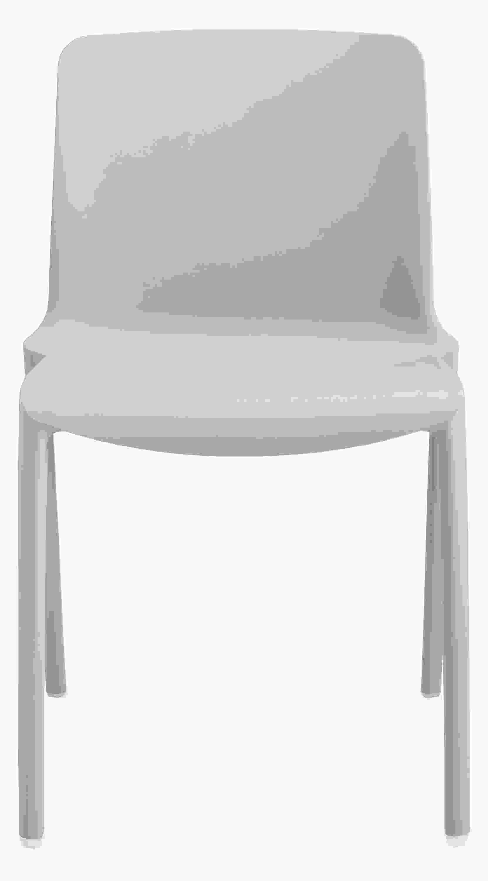 Front view of Tiffany Side Chair in Grey.