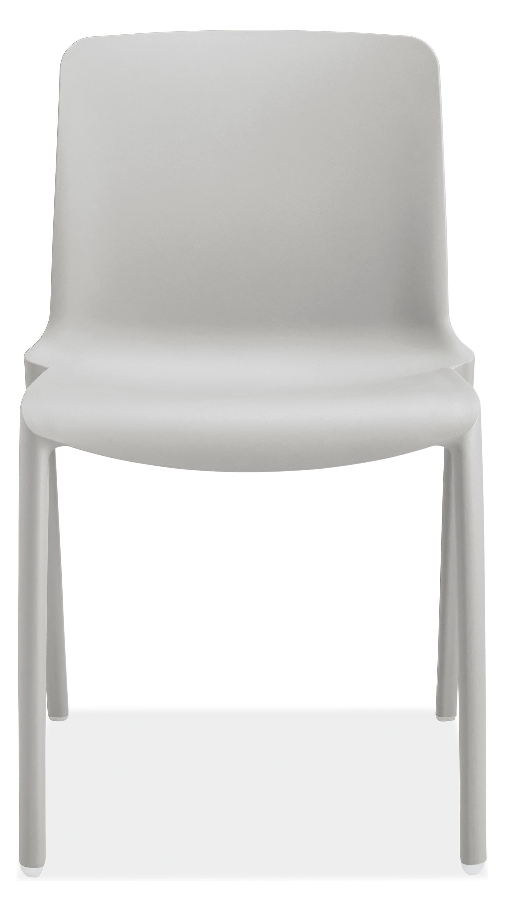 Front view of Tiffany Side Chair in Grey.