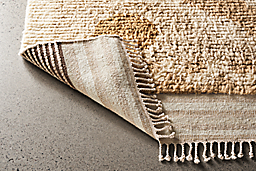 Detail of Tova 5'x8' Rug in Sand.