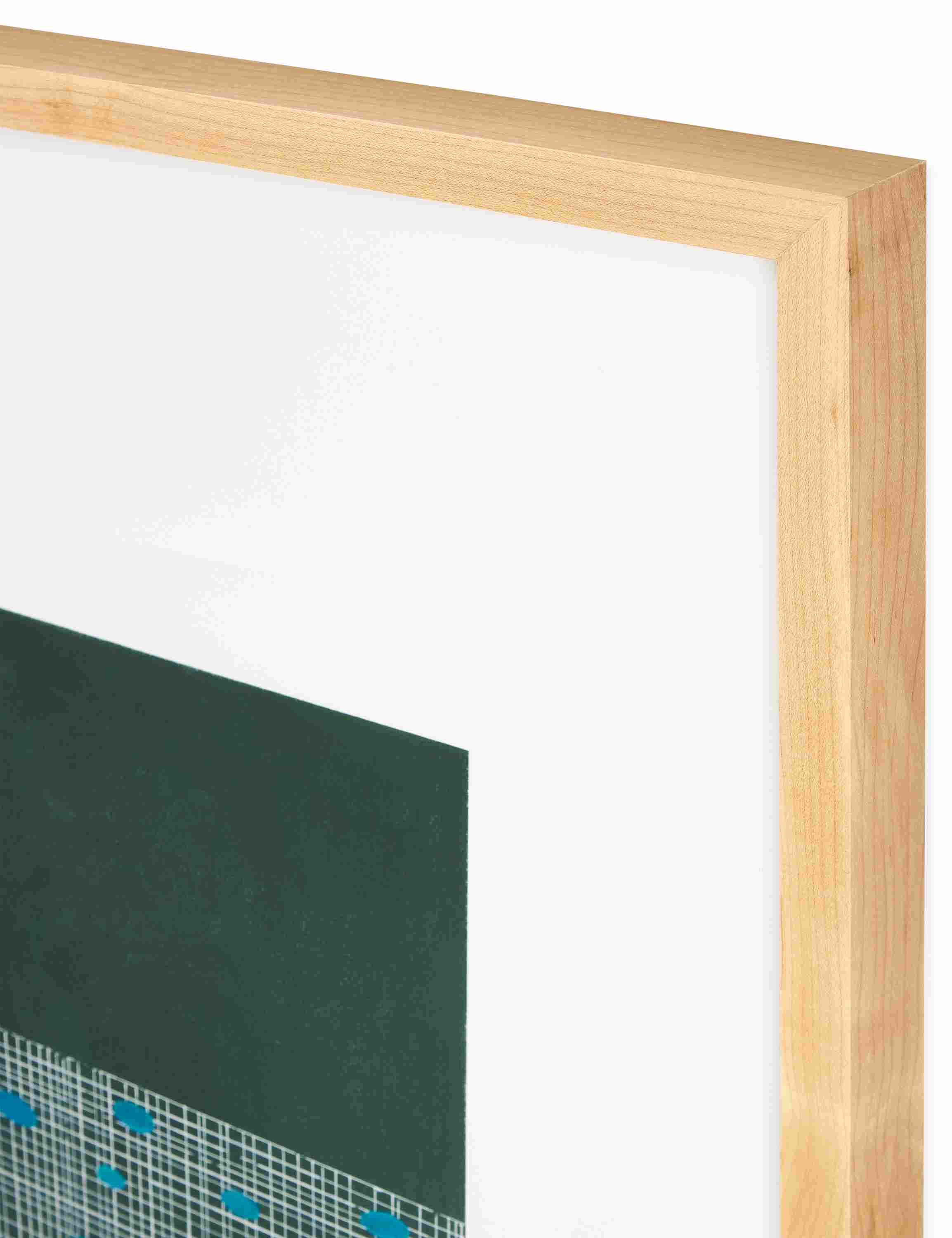 Detail of Juni Van Dyke, Dark Green Untitle, 2020, Limited Edition Print.