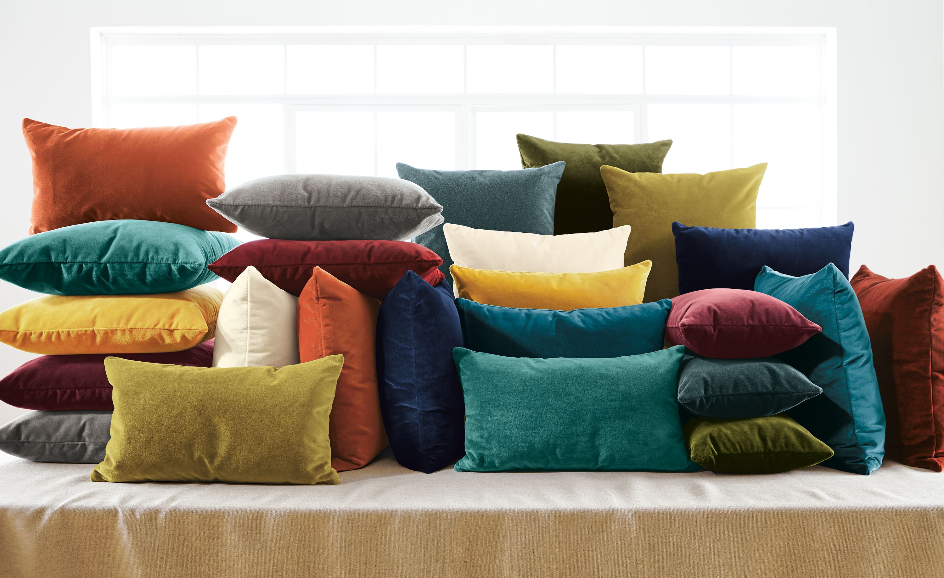 Velvet Pillows - Modern Home Decor - Room & Board