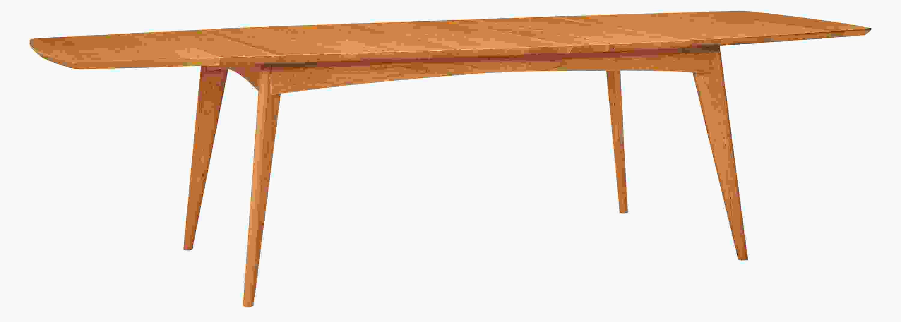 Open detail of Ventura 84w 42d 29h Extension Table in Cherry.