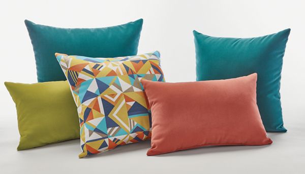 modern outdoor throw pillows