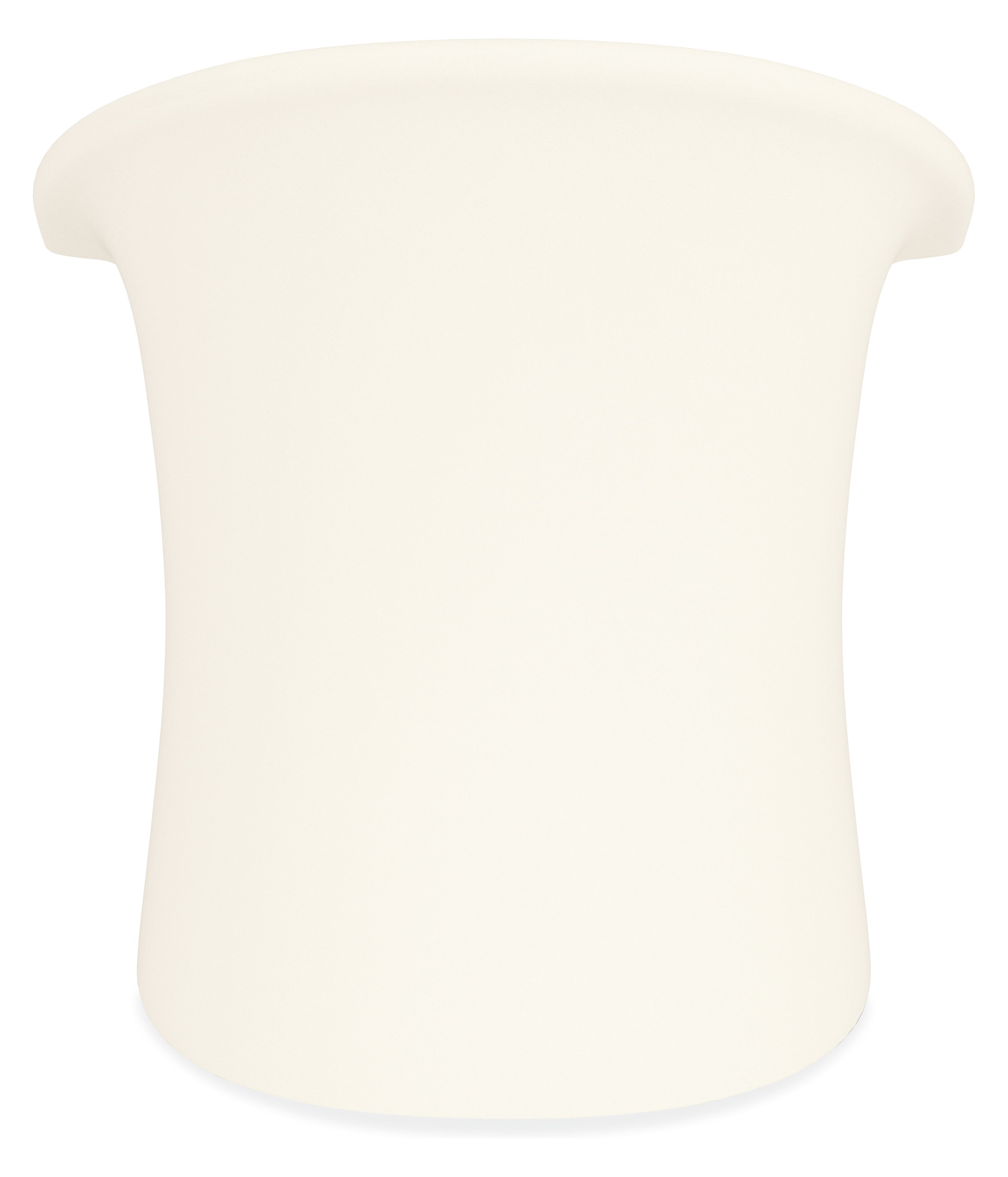 Back view of Vignelli Rocker in White.