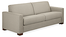 angled view of viva 86-wide fold-out sleeper sofa.