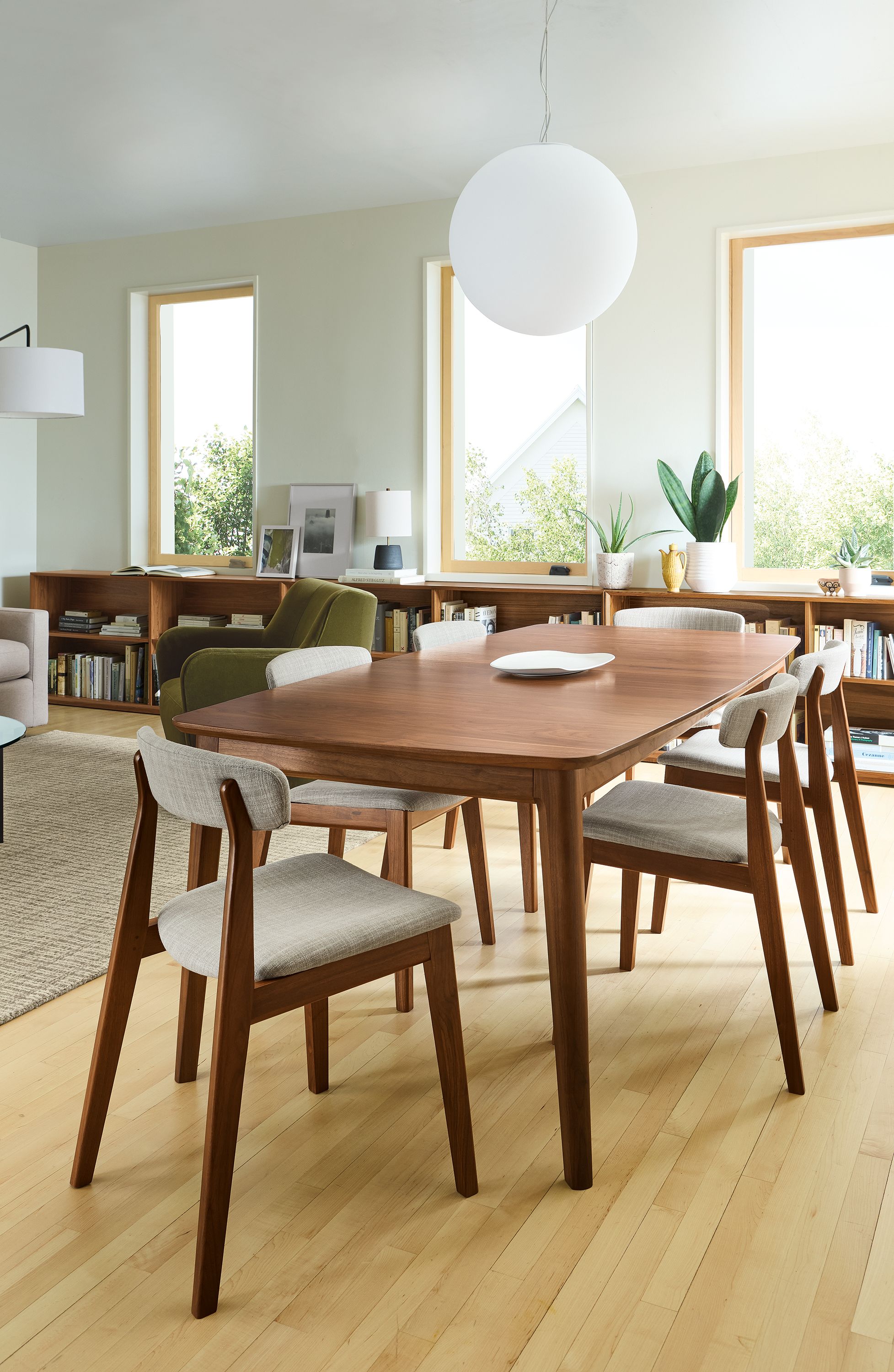 86w table in walnut