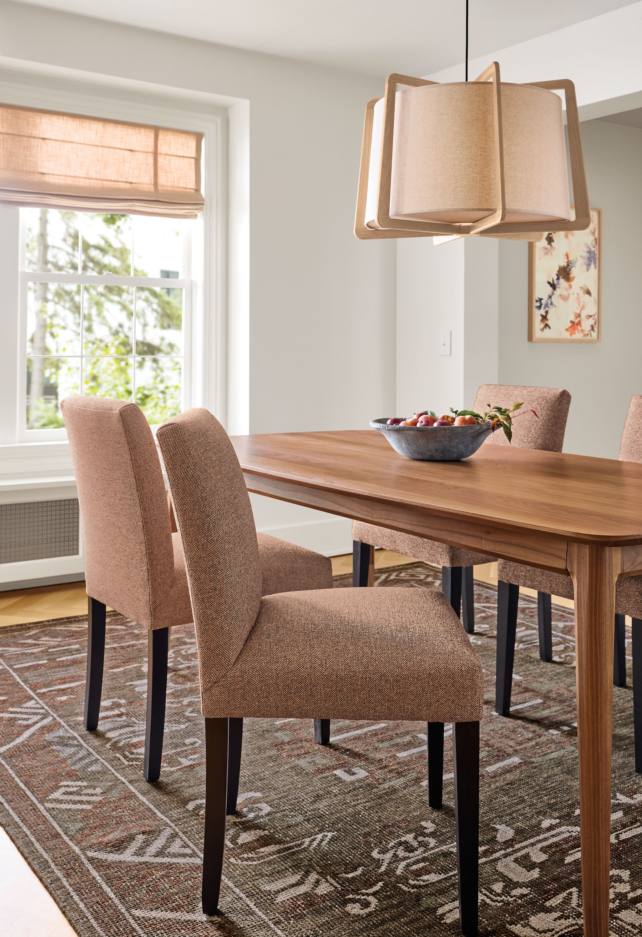 26" diam in rye stain