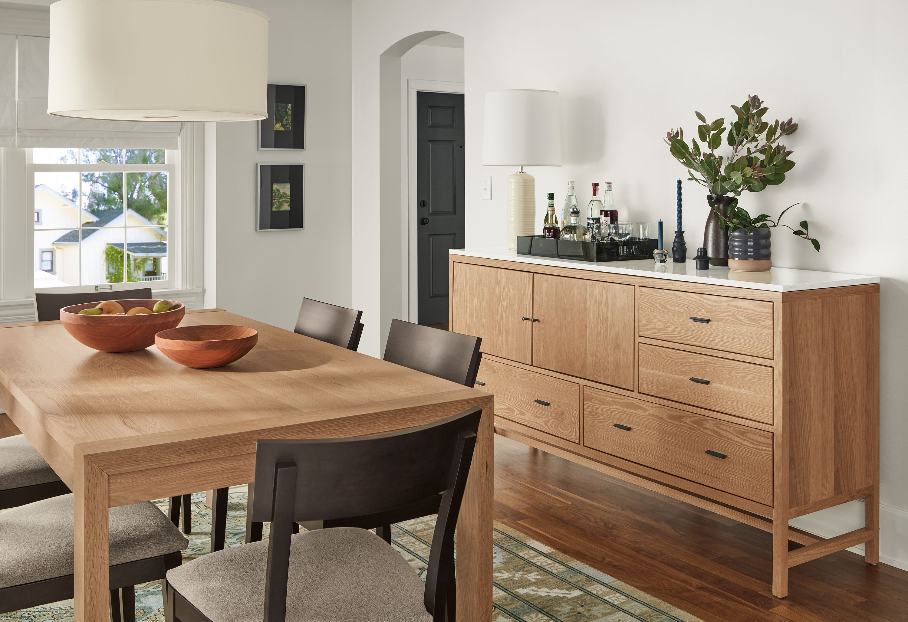 72w cabinet in rye stain with marbled white quartz top