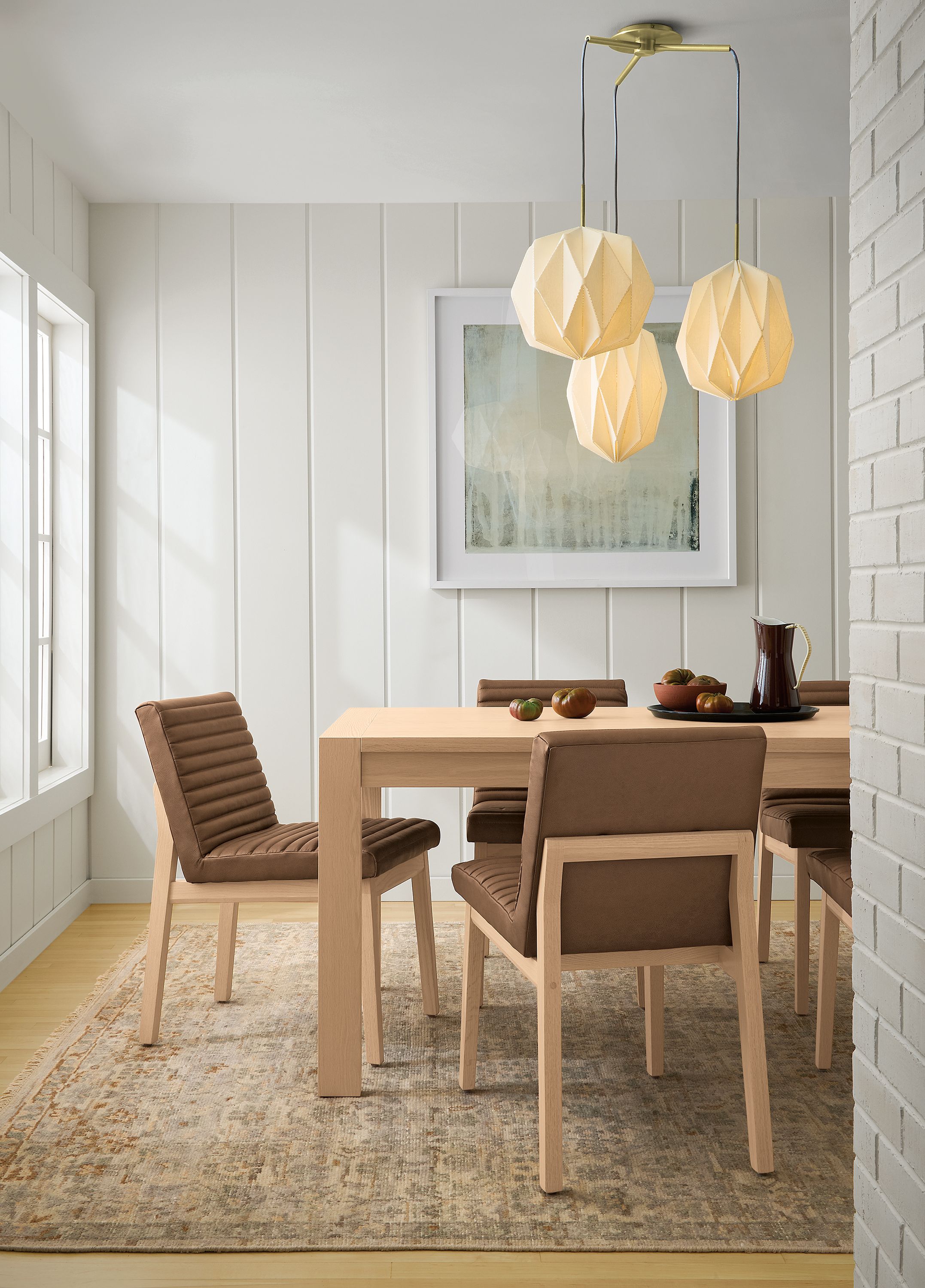 17 diam celing plate in brushed gold - set of three mixed oviod