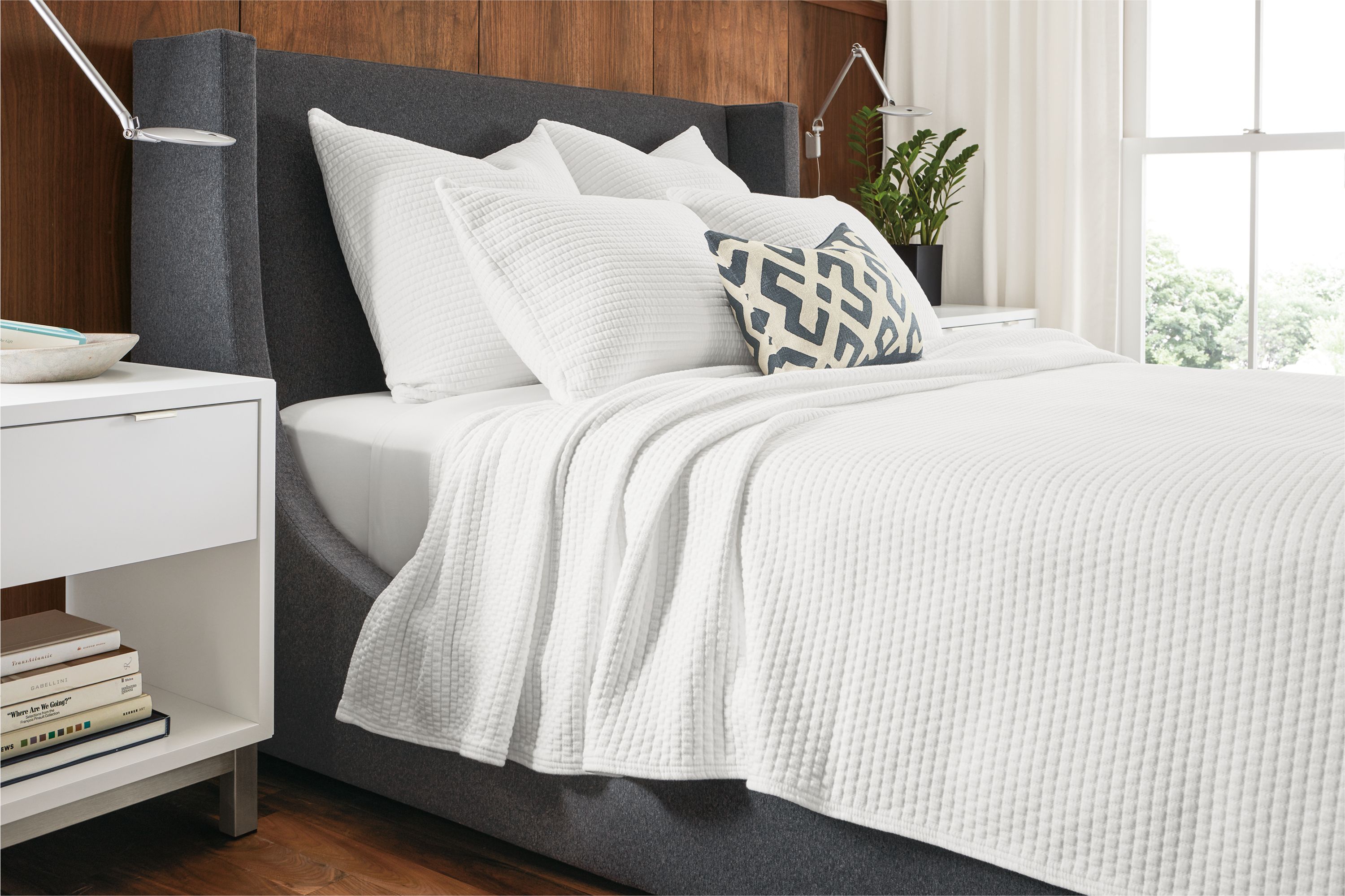 Whitmore Cotton Matelasse Coverlet & Shams