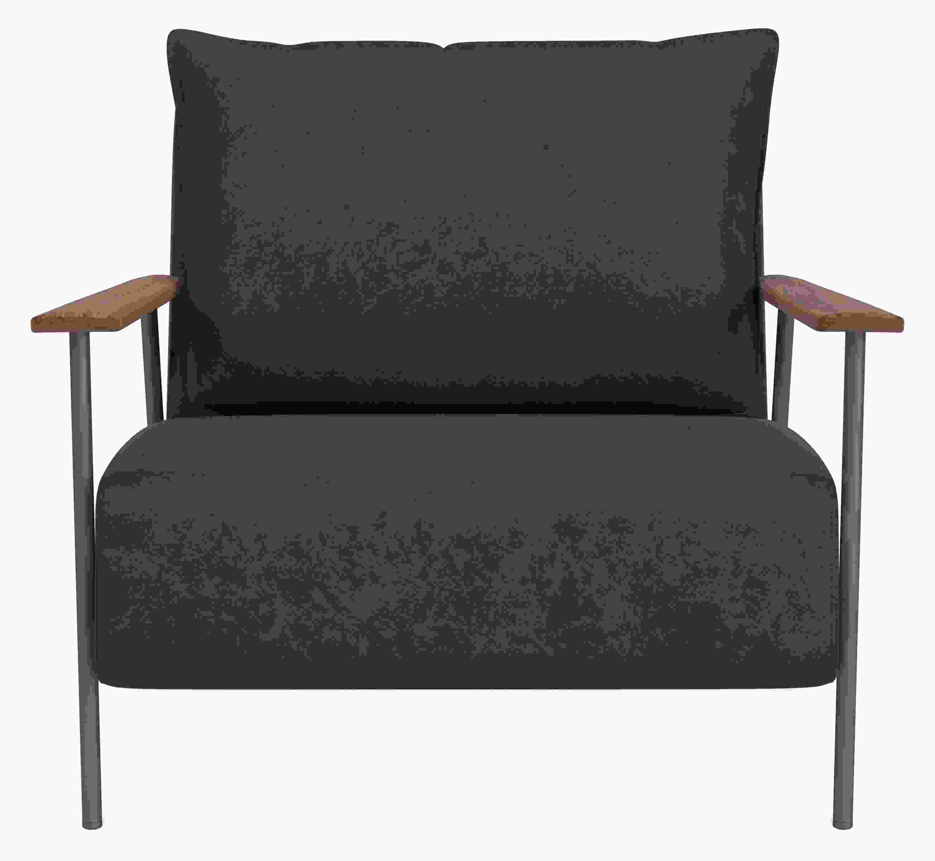 Front view of Xavier Chair in Palermo Leather.