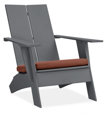 Emmet Lounge Chair With Cushion Modern Outdoor Furniture Room Board