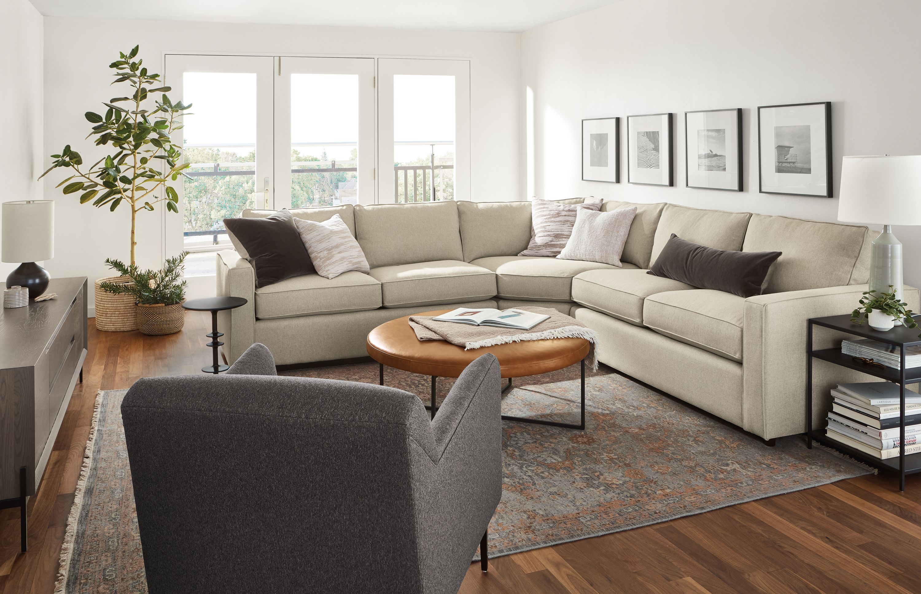 Room and deals board york sectional