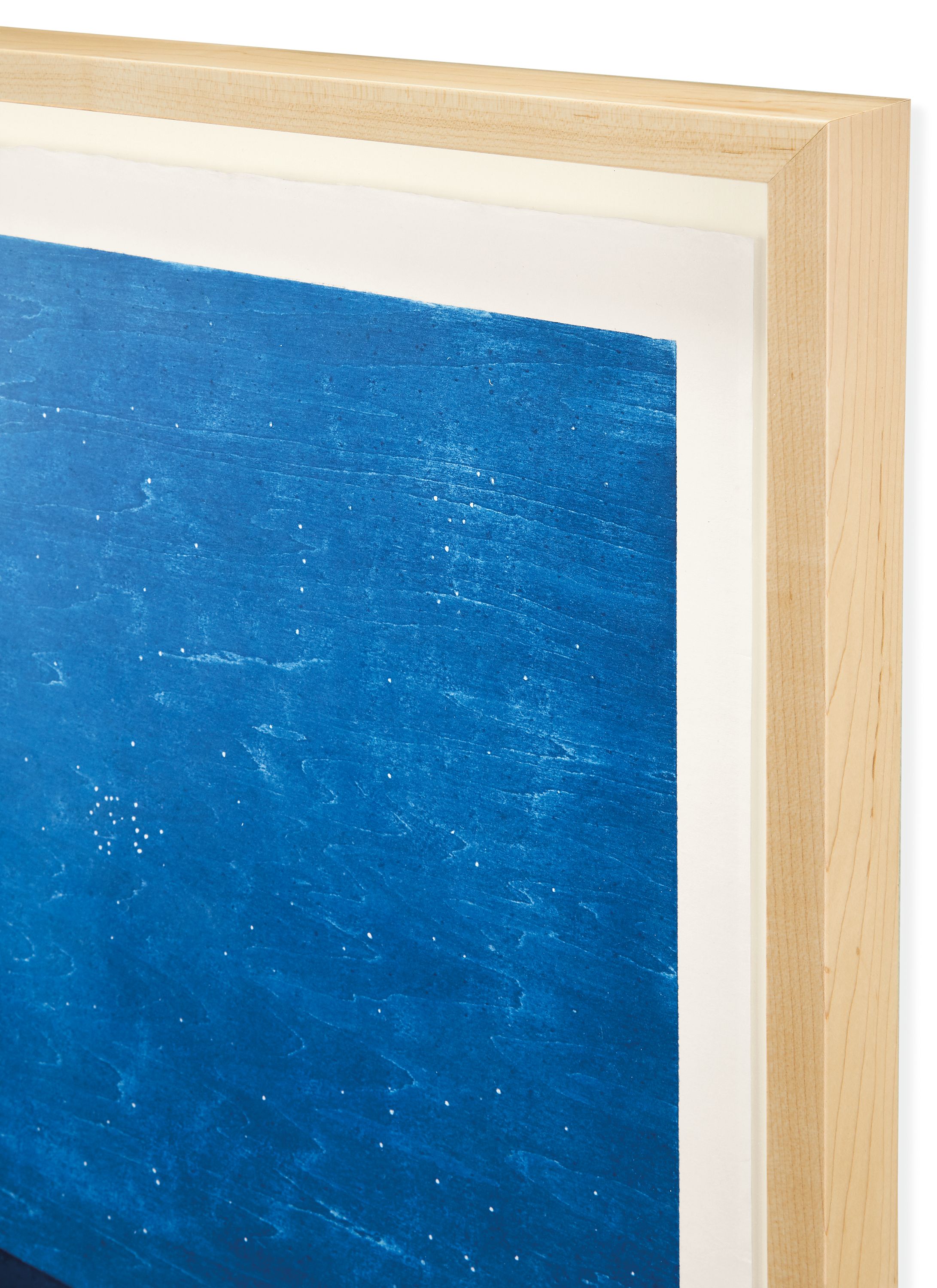 Detail of Ayomi Yoshida, Field of White Grass, Moonlight, 2020, Limited Edition.