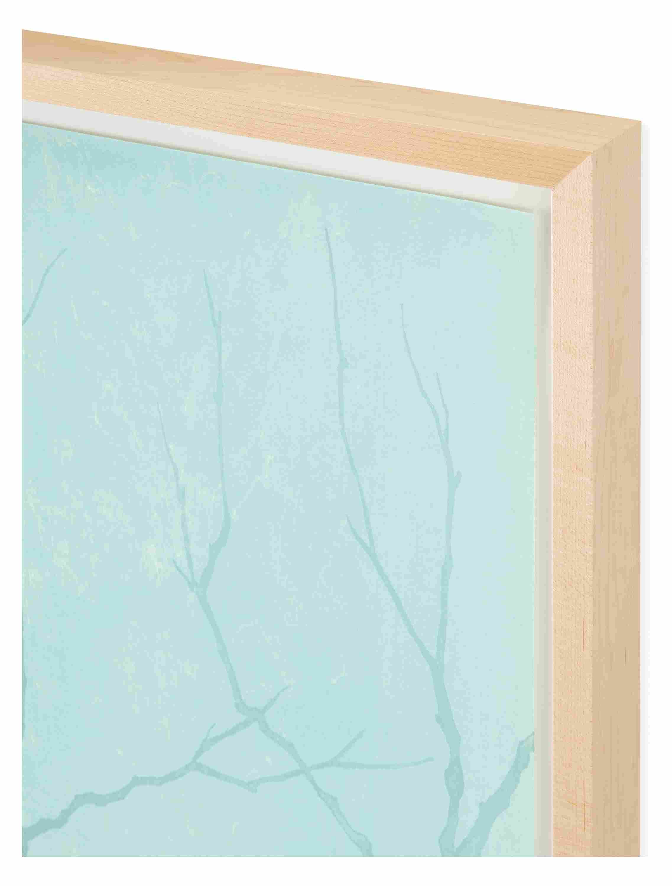 close-up of wall art Ayomi Yoshida, Early Spring Monday, 2022, Limited Edition.